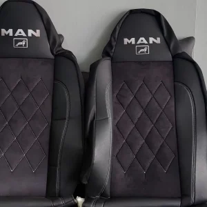 Pokrowce na siedzenia MAN TGX (2021+) – Alcantara perforowana