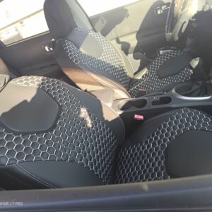 Huse scaune Nissan Qashqai – piele ecologică matlasată premium lux