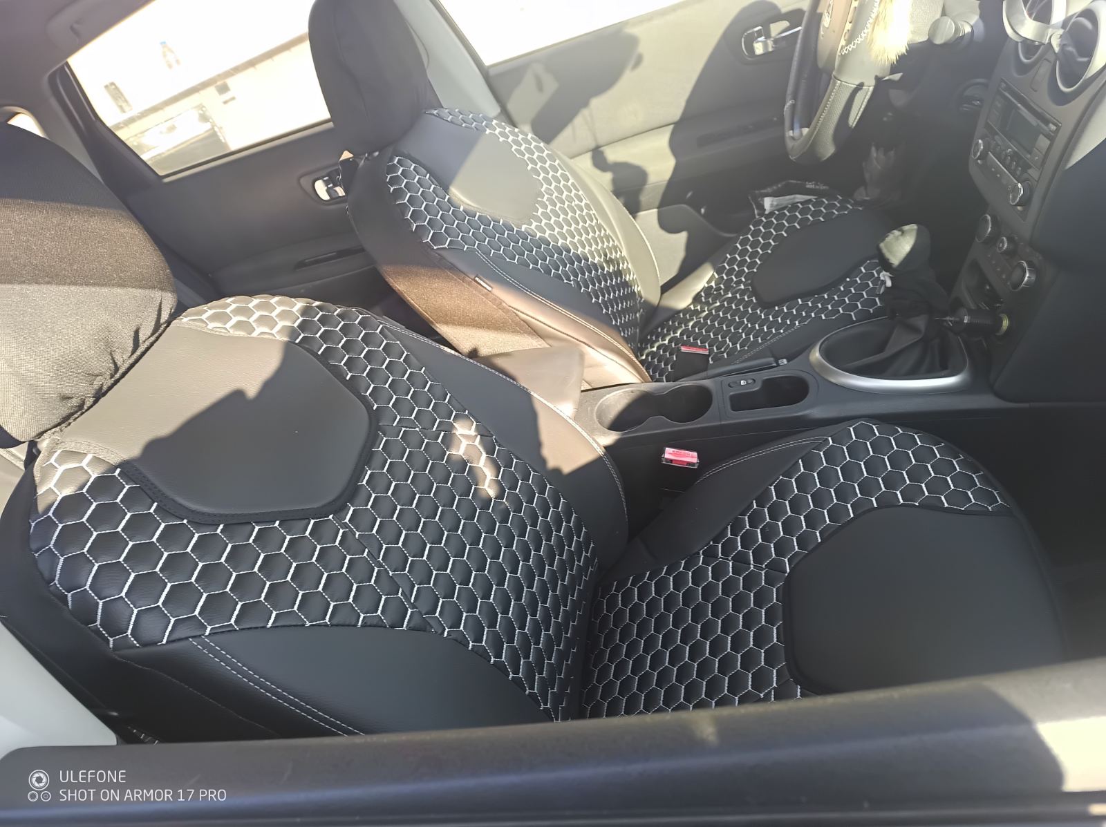 Huse scaune Nissan Qashqai - piele ecologică matlasată premium lux