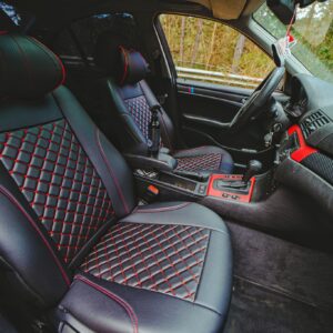 Huse scaune BMW E46 Sedan – matlasata si piele ecologica