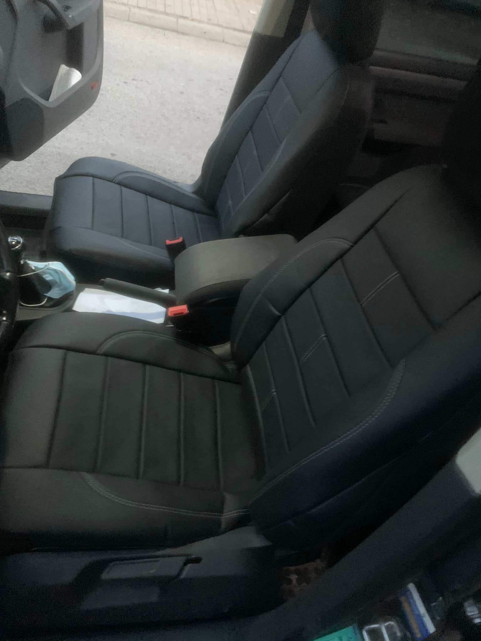 Husе scaunе pentru VW Touran din piele naturala si piele ecologica - obrazek 6