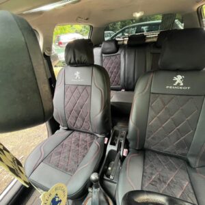 Huse scaune Peugeot 307 – alcantara perforata si piele ecologica