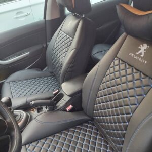 Husa scaune Peugeot 308 – matlasata si piele ecologica