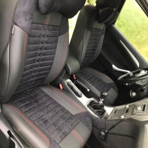 Huse scaune Ford Mondeo – alcantara imprimata si piele ecologica