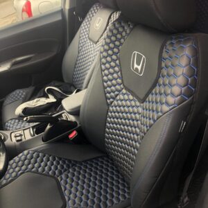 Huse pentru scaune Honda Civic – piele ecologică matlasată premium lux