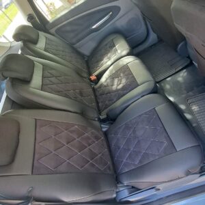 Huse scaune VW Sharan/Touran, Ford S-max/Galaxy, Seat Alhambra, Toyota Corolla Verso, Peugeot 307SW – alcantara perforata