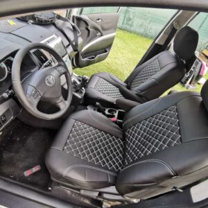Husе scaunе TOYOTA COROLLA VERSO matlasata extra luxos si piele ecologica
