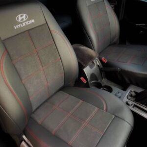 Huse scaune Hyundai Terracan – alcantara și piele ecologică