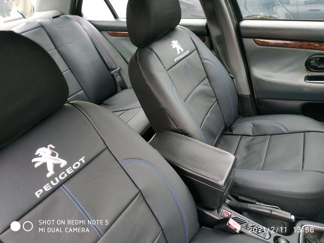 Husa scaune Peugeot 406 - piele naturala si piele ecologica